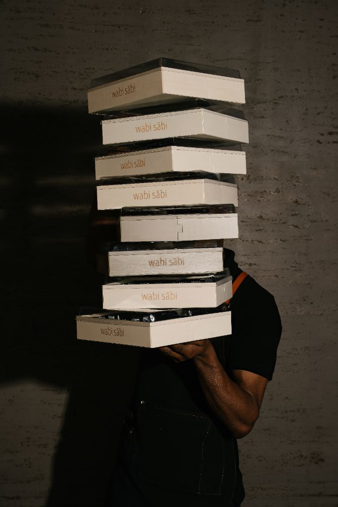 Wabi Sabi delivery packaging