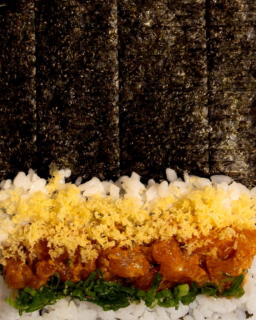 Fresh sushi ingredients